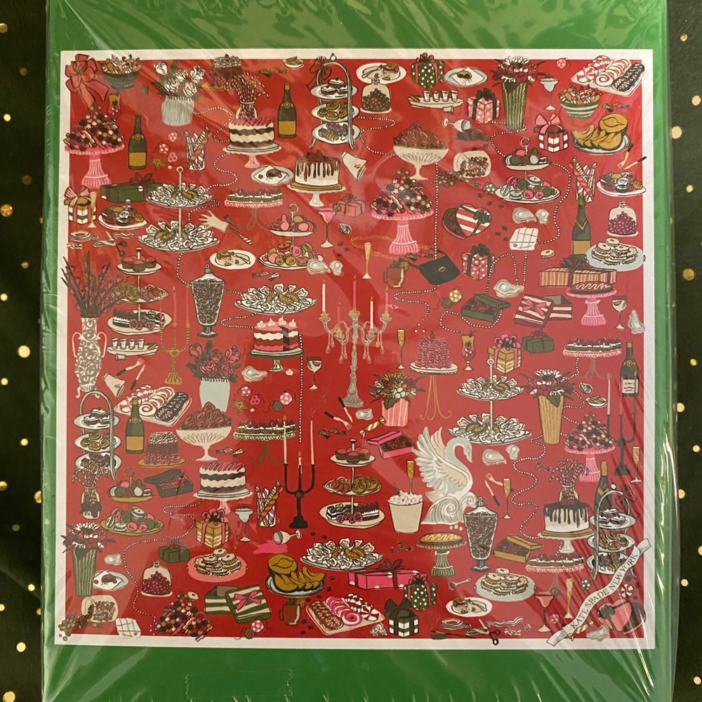 NWT Kate Spade Festive Party Puzzle - Picture 4 of 5